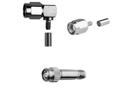 Reverse polarisierte Steckverbinder R-TNC, R-SMA, R-BNC