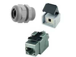 RJ45-Anschlussdose IP44 AP