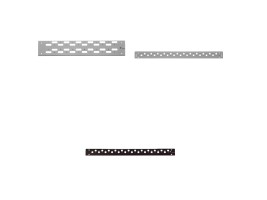 Zubehör - Frontplatten für individuelle Kombinationen