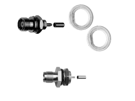 TNC-Kabeleinbaubuchse Crimp