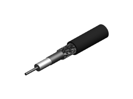 Folie+Geflecht Kabel 75 Ohm - Low Loss