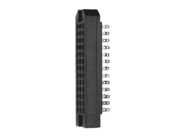 Steckverbinder nach DIN 41 618, Kontaktanordnung symmetrisch