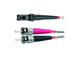 Stecker-Bauformen: 1. Seite 2xST, 2. Seite MT-RJ female