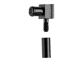 MCX-Kabelwinkelstecker Crimp