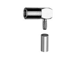 SSMB Kabelwinkelbuchse Crimp