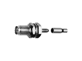 Mini-UHF Kabeleinbaubuchse Crimp