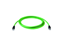 Patchkabel SF/UTP Cat.5 2x2xAWG22/7 (PUR) MP84C-MP84C - geschirmt