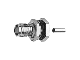 R-TNC-Kabeleinbaubuchse Crimp