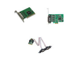 PCIe/UPCI/PCI Serial Cards