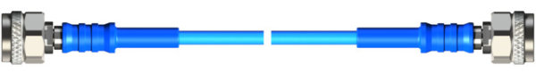 TestLine 5 LL N-N, 18 GHz HF-Prüfkabel, L= 1000mm, mit Trittschutz (Telegärtner L00010B1595)