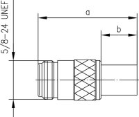N-Kabelbuchse Cr/Cr RG-213/U (Telegärtner J01021A0061)