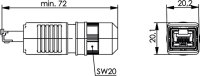 STX V4 RJ45 Steckerset AWG24-27 Cat.6A (ISO) BP m....