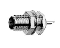 SMA-Einbaubuchse Au 50 Ohm (Telegärtner J01151A0891)