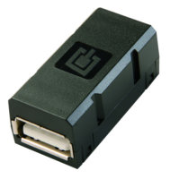 STX USB Kupplung f-f Typ A-B schwarz (Telegärtner...