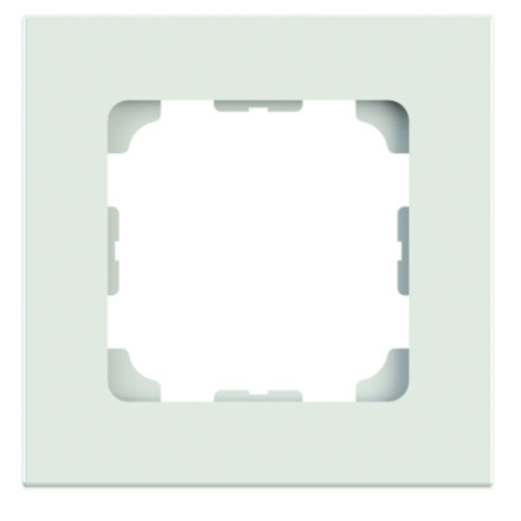 Abdeckrahmen 1-fach 81 x 81 x 9,3mm alpinweiß (Telegärtner B00004A0024)
