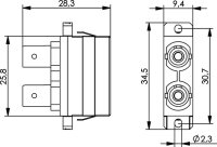 ST/SC Dupl. Adapter Single- und Multimode...
