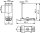 Adapter 90/180 Hutschiene TH35 für AMJ/UMJ (Telegärtner H06000B0045)