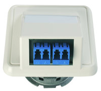 LWL-Anschlussdose OAD/S, komplett m.2xLC...