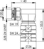 N-Winkelstecker SIMFIX PRO G23 (1/2" FLEX)...