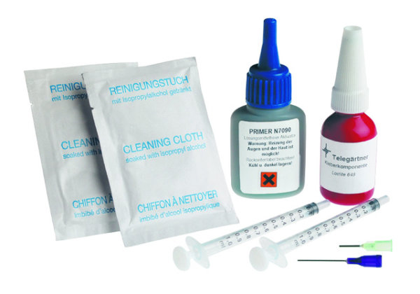 Fast Cure Klebe-Set (Telegärtner Q00051A0006)