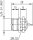 UHF-Einbaubuchse löt Einbau von vorne (Telegärtner J01041C0001)