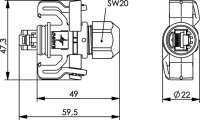STX V6 RJ45-Steckerset AWG24-27 Cat.6  UL94 V0 (Telegärtner J00026A0150)