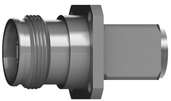 4.3-10 NORMKOPFBUCHSE mit Flansch (Telegärtner J01441A0015)