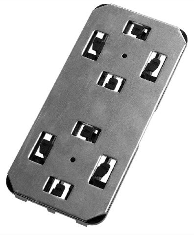 Kabelkanal -Befestigungsset für Micro - Spleissbox (Telegärtner H02050A0106)