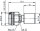 N-Abschlusswiderstand (m), 50 Ohm  2 W, 18 GHz (Telegärtner J01026A0027)