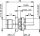 TNC-Einbaubuchse Cr/Cr G3 (RG-178B/U) (Telegärtner J01011A0066)