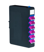 STX Tragschienen-Verteiler modular 6x LC-D + 12 Pigtails...