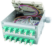 STX Tragschienen-Verteiler mit 12x SC Duplex,...