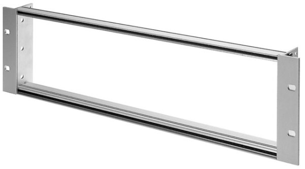 19"-Modulträger 3 HE komplett vormontiert (Telegärtner H02032A0021)