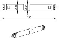 TOC FEM, IP67, Outdoor, MPO, black Single/Multimode...