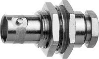 BNC-Kabeleinbaubuchse löt 75 Ohm Klemm längs-...