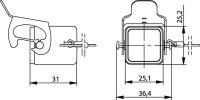 STX V5 Steckerschutzkappe M Metall (Telegärtner H80030A0002)