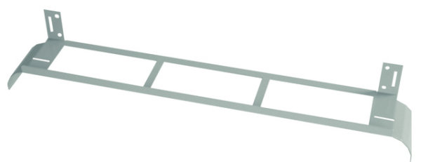 19" Kabelführung 1HE, 75 mm breit für Klettverschlussbänder (Telegärtner H02025A0317)