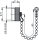 Abdeckkappe für N/UHF Buchse Mit Kette; MX 913/U (Telegärtner H00010A1122)
