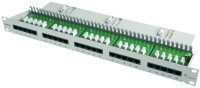 19" Panel, ISDN/TEL ,mit Adern-M. MPPI25-H ,1HE ;...