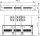19" Panel, ISDN/TEL ,mit Adern-M. MPPI25-H ,1HE ; RAL 7035 grau (Telegärtner J02023C0014)