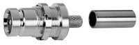 1,6/5,6 Einbaubuchse, Cr/Cr 75 Ohm, G12 (0,315/1,95-3,70)...
