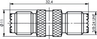 MINI-UHF KUPPLUNG (F-F) 210 (Telegärtner J01047F0001)