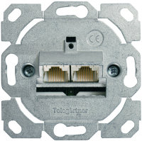 AMJ45 8/8 K UP/0 ohne Zentralplatte Cat.6A (tiefgestellt...