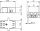LC Duplex Kupplung, MM, m. Flansch Keramikhülse, Kunststoffgehäuse schwarz,Z77 (Telegärtner J08071A0034)