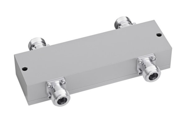 N 2x2 Hybrid-Koppler (f), 3 dB 340-2700 MHz, =-161 dBc (Telegärtner J01029A0022)