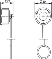 STX V1 Flanschschutzkappe (Telegärtner H80030A0004)
