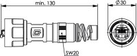STX V1 RJ45 Steckerset AWG24-27 Cat.6A (ISO) BP m....