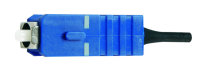 SC STECKER, MULTIMODE KERAMIK,BLAU,FASERMONTAGE Ø...
