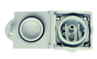 LWL Flanschkupplg. 2xSC+2Cu, IP67 Ind. für SM, inkl....