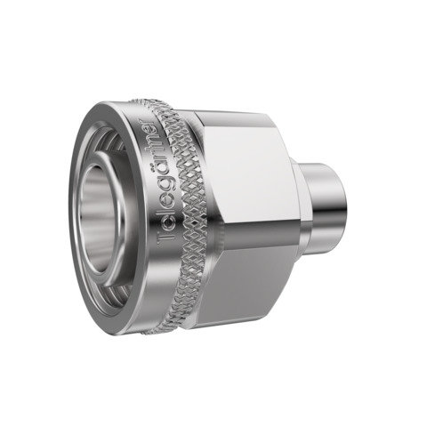 2.2-5 Kabelstecker, Push Pull Type, löt/löt, G9 (UT-250), G20 (1/4" Flex) (Telegärtner J01460A3006)